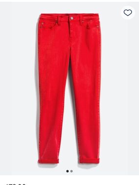 Liverpool Women’s Faded Red/Orange Skinny Jeans, Size 2P